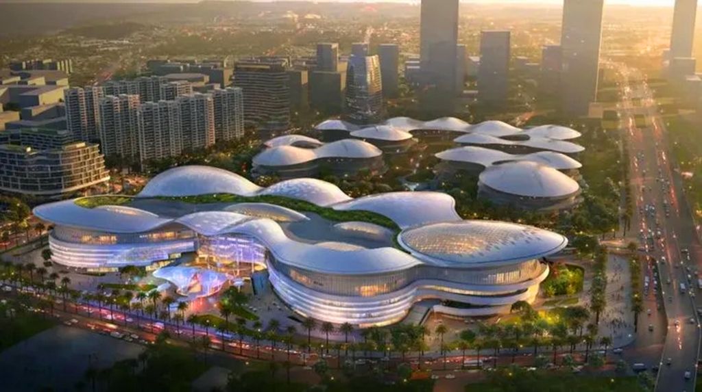 摩太吉中标国家重点工程——海口国际免税城