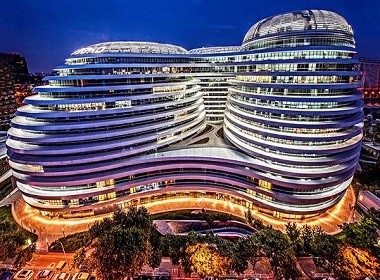 银河SOHO幕墙改色隔热工程
